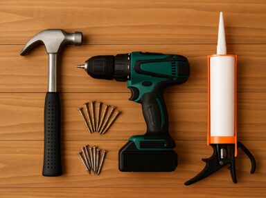Nails vs Screws vs Caulk: When to Use Each Fixing for Best Results