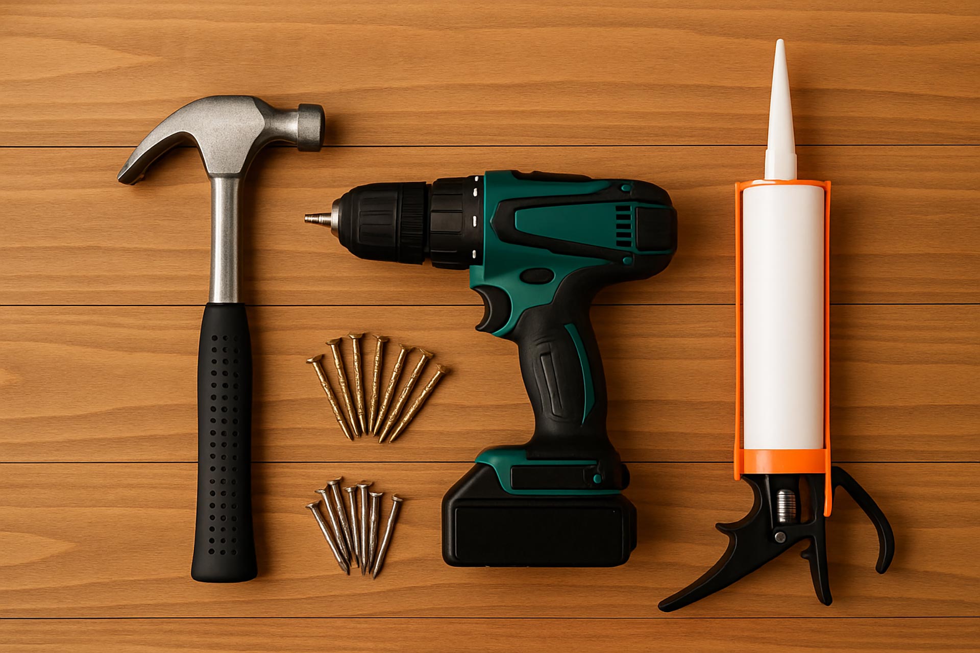 Nails vs Screws vs Caulk: When to Use Each Fixing for Best Results
